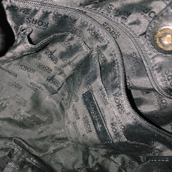 Michael Kors Bag | Black and Gold Chain Purse - Picture 4 of 6